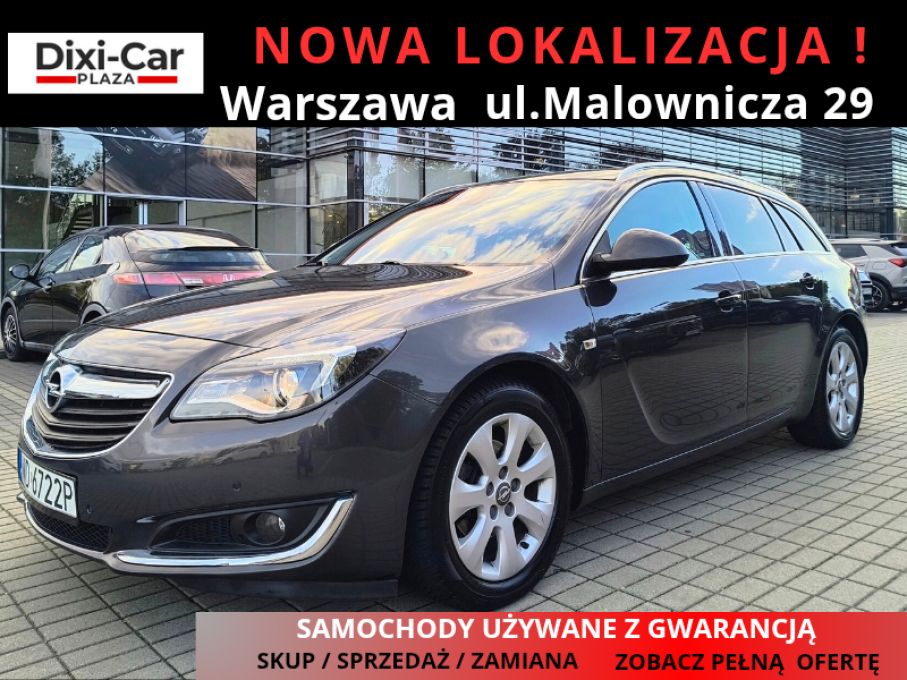 NOWA LOKALIZACJA Opel Insignia 1.6 cdti 136KM Cosmo Kombi Skóra Navi Kamera Serwis ASO