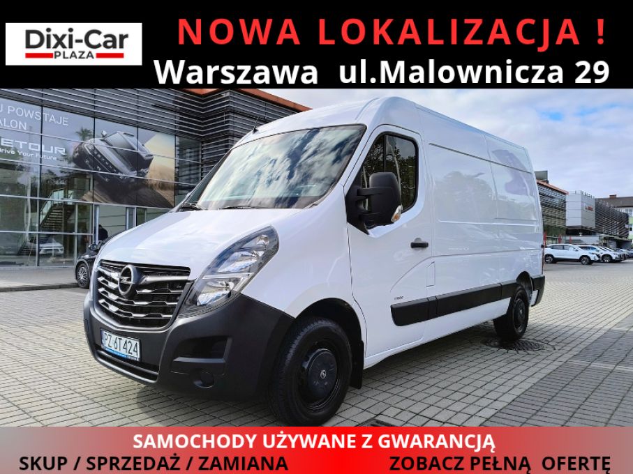 NOWA LOKALIZACJA Opel Movano 2.3 CDTI 136KM L2H2 Serwis Gwarancja Vat23%