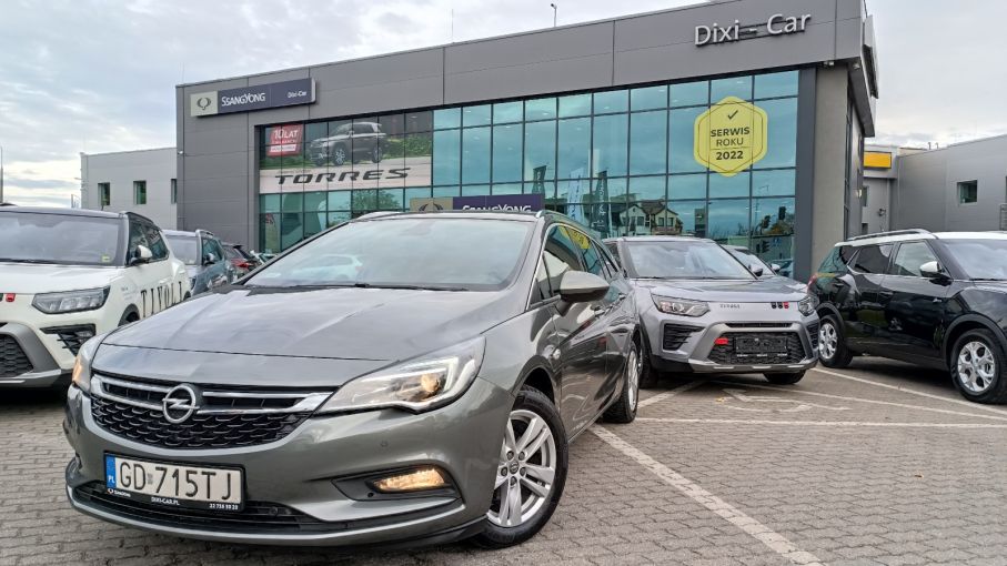 Opel Astra K 1.4T Dynamic Navi Serwis ASO Gwarancja