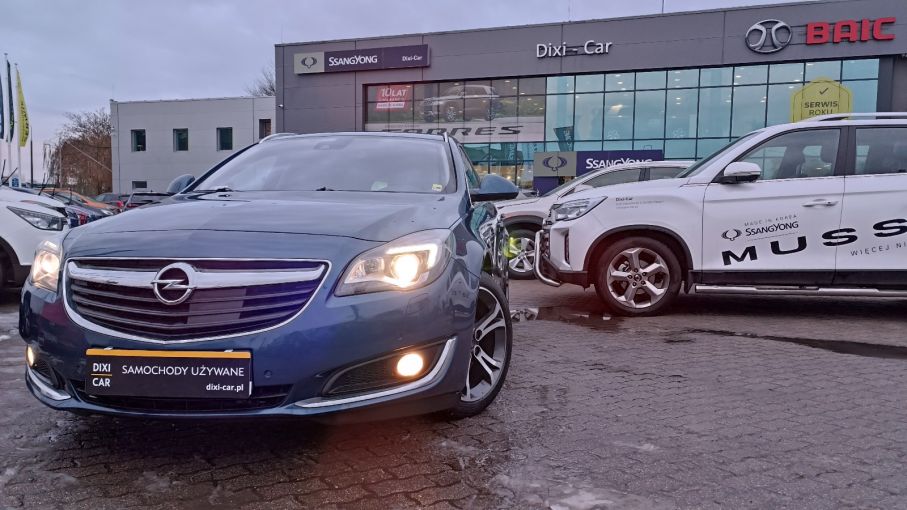 Opel Insignia A FL Sports Tourer 2,0 CDTI 170KM, ACC, Skóry, Kamera, salon PL