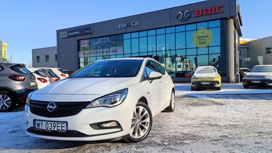 Opel Astra V 1.4 Turbo Dynamic rej 2017, Bezwypadkowa Gwarancja