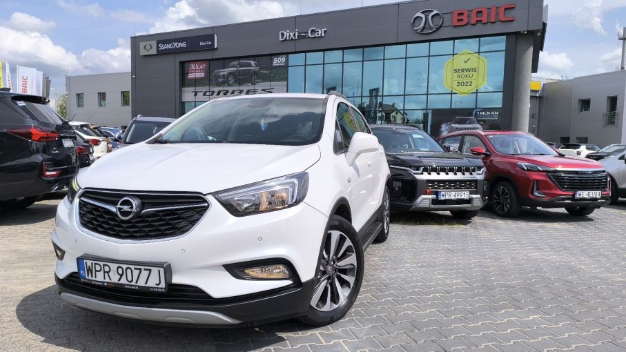 Opel Mokka X 1,4 Tubo 140KM, Navi, Kamera cofania,  pakiet zimowy, REJ 07.2018