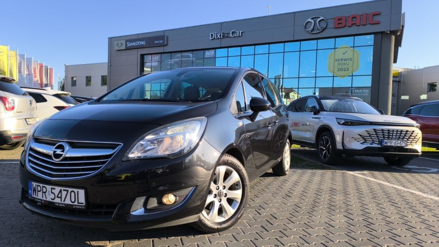 Opel Meriva B 1,4 Turbo 120KM, Cosmo, navi, kamera, czujniki, klima auto