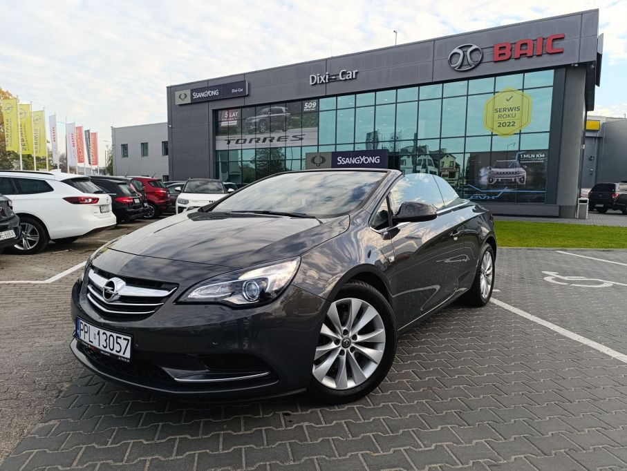 Opel Cascada 1.6 Turbo 170KM Kolorowy Ekran Serwis ASO Gwarancja