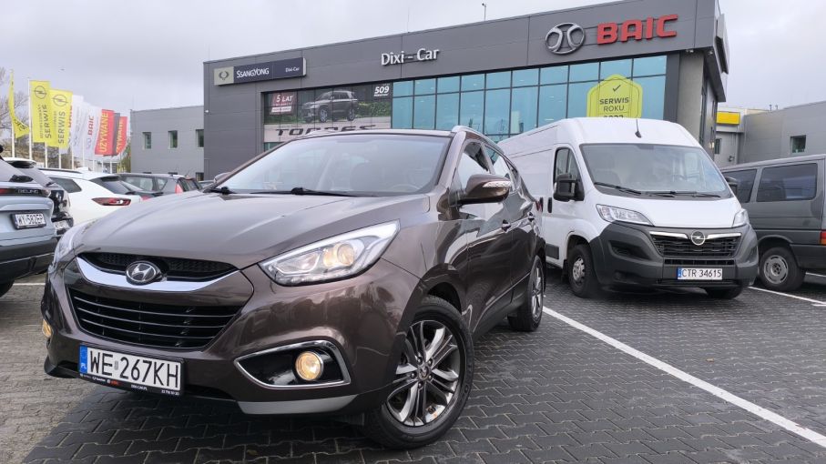 Hyundai IX35 1,6 benzyna 135KM, podgrzewane fotele, kamera, navi, salon PL