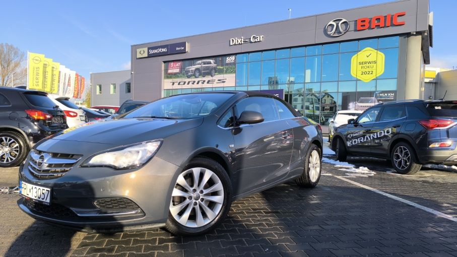 Opel Cascada 1.6 Turbo 170KM Kolorowy Ekran Serwis ASO Gwarancja