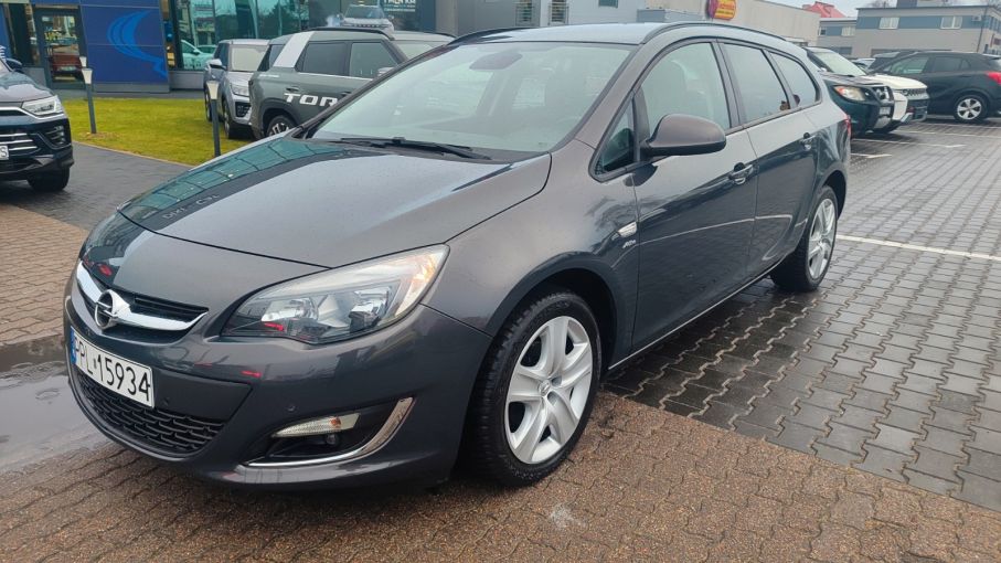 Opel Astra IV 1,4 Turbo 140KM, Sports Tourer, Klima Auto, pakiet zimowy 4