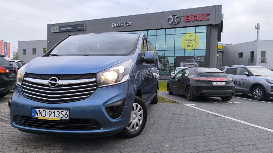 Opel Vivaro B 1,6 CDTI 120KM, L2H1, Salon Polska, 9 osób, Vat23%