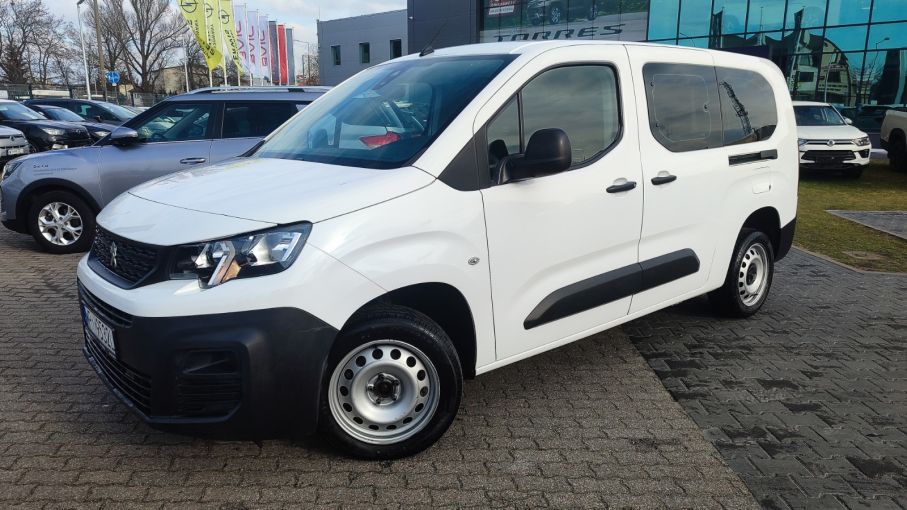 Peugeot Partner L2H1 1.5 HDI 102KM Niski Przebieg 3osobowy Vat23%