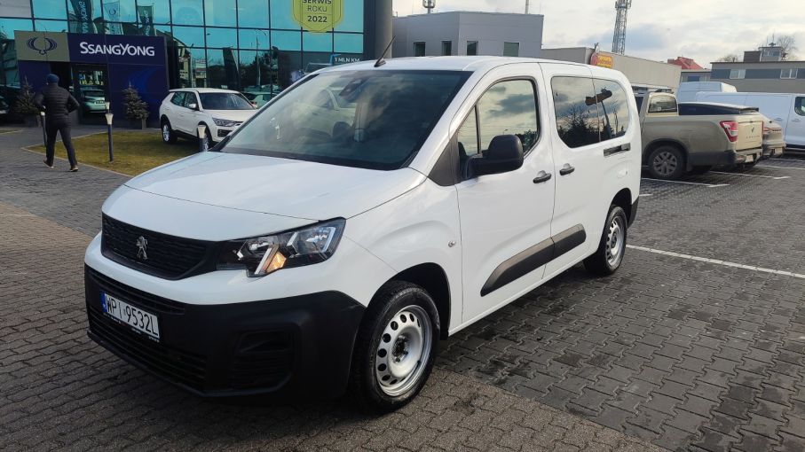 Peugeot Partner L2H1 1.5 HDI 102KM Niski Przebieg 3osobowy Vat23% 4