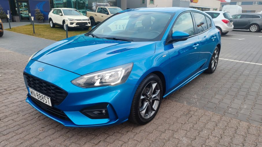 Ford Focus 1.0 ST-Line Niski Przebieg Serwis Gwarancja Vat23%  4