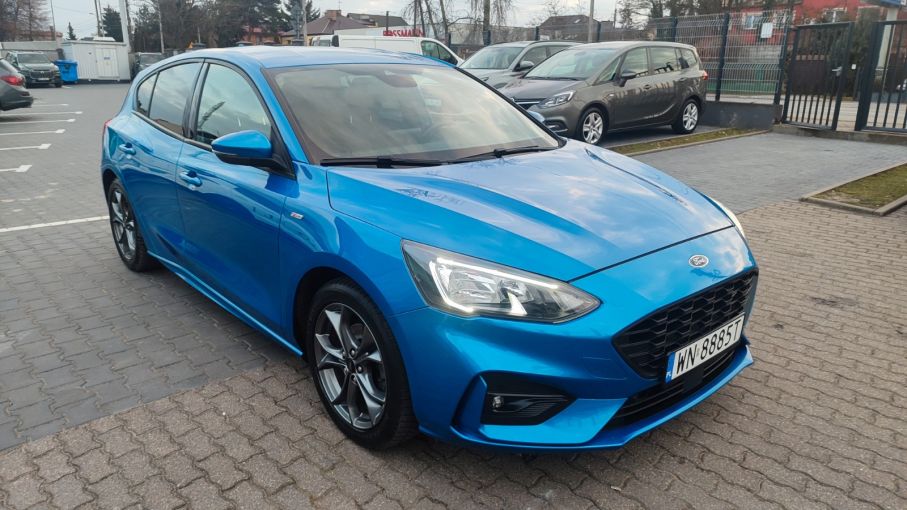 Ford Focus 1.0 ST-Line Niski Przebieg Serwis Gwarancja Vat23%  6