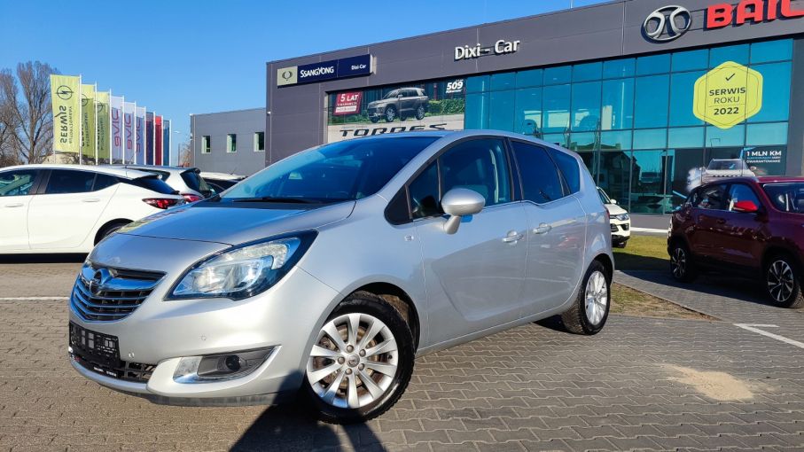 Opel Meriva 1.4T 120KM Cosmo Kamera Navi Bezwypadkowa Niski Przebieg