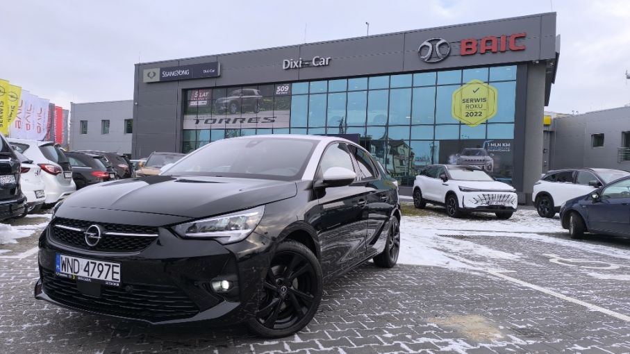 Opel Corsa 1.2 Turbo GS Line Niski Przebieg Kamera serwis ASO Gwarancja 2