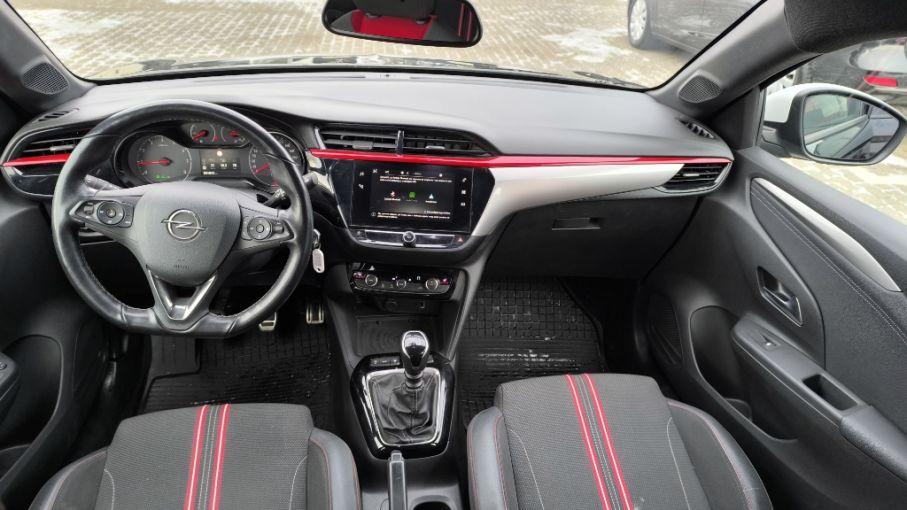 Opel Corsa 1.2 Turbo GS Line Niski Przebieg Kamera serwis ASO Gwarancja 17