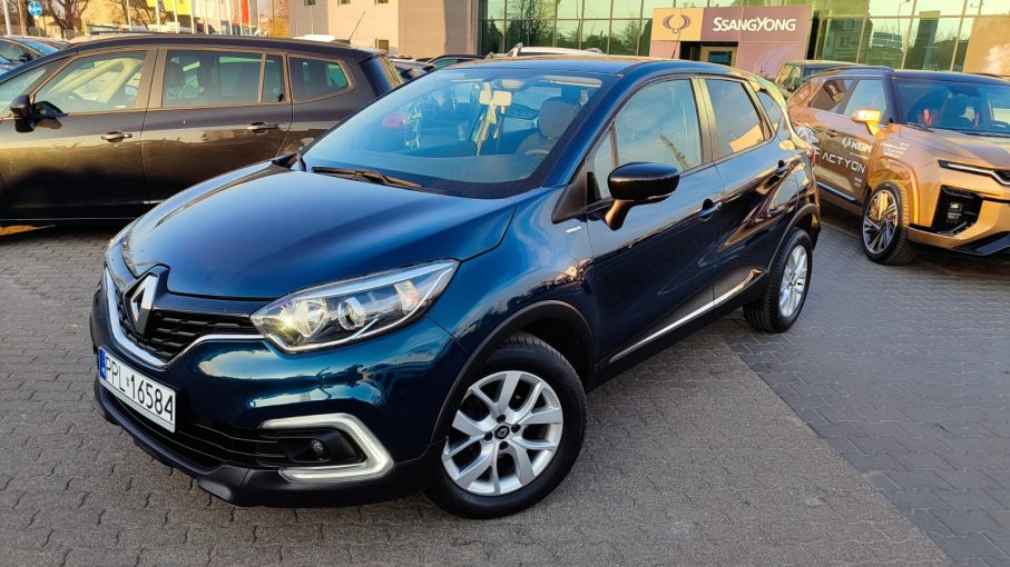 Renault Captur 0.9 Turbo Limited Navi Kamera Niski Przebieg Gwarancja 2