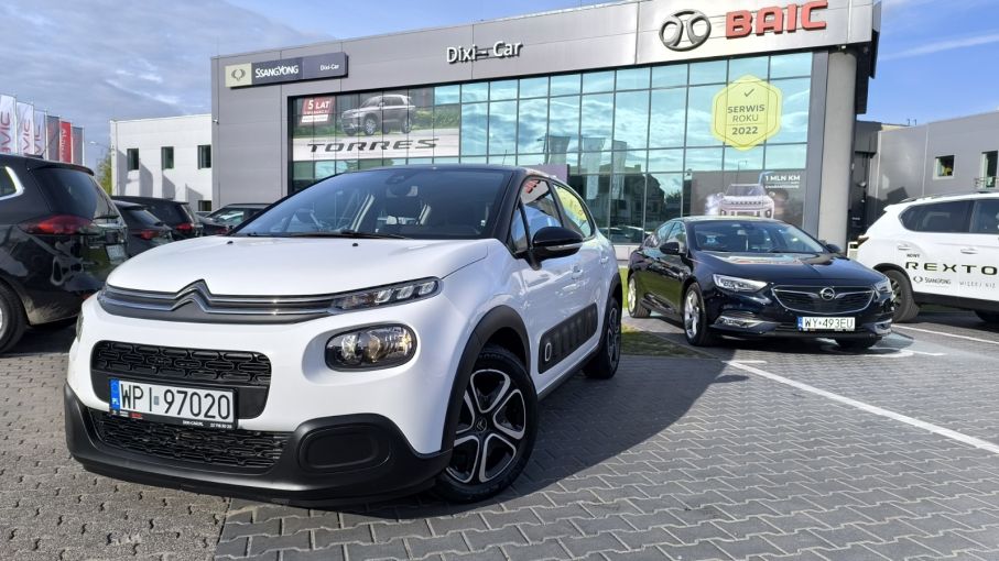 Citroen C3 1,2 benzyna 110 km, Salon Polska, Automat, Pierwszy właściciel