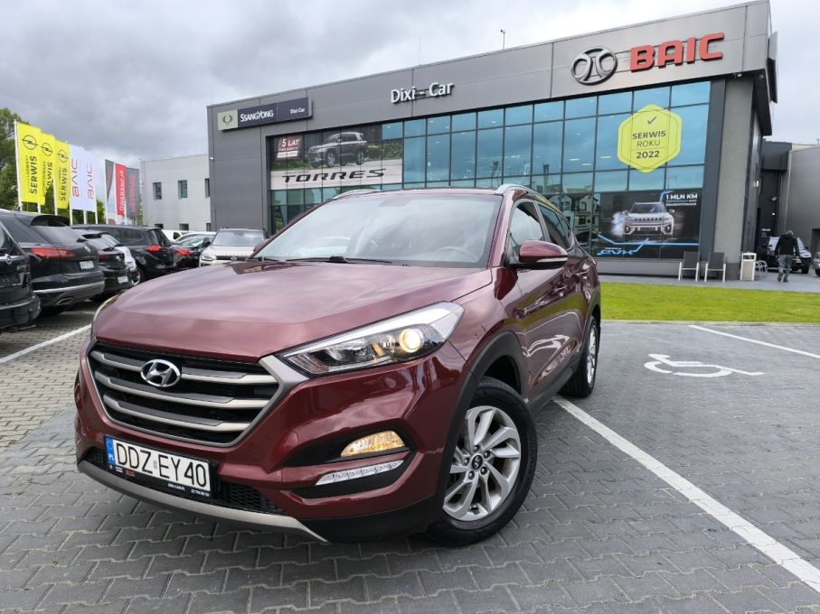 Hyundai Tucson 1.6 Benzyna Salon PL Niski Przebieg Serwis Gwarancja
