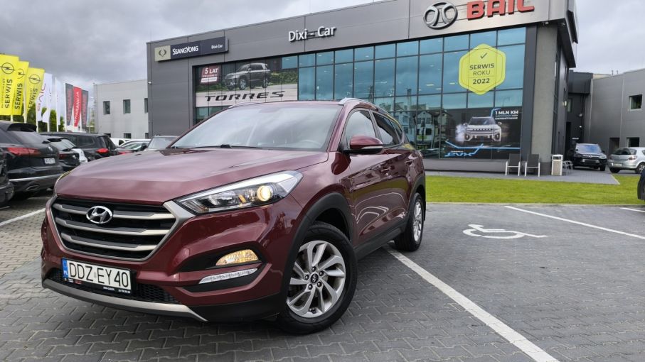 Hyundai Tucson 1.6 Benzyna Salon PL Niski Przebieg Serwis Gwarancja 2