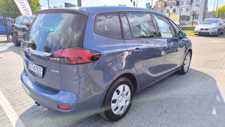 Opel Zafira C 1,4 benzyna 140KM, 7 osób, martwe pole, kamera, czujniki, navi 7