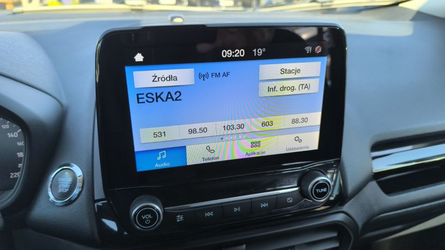 Ford Ecosport 1,0 EcoBoost 125KM, pakiet zimowy, Salon PL, VAT23% 17