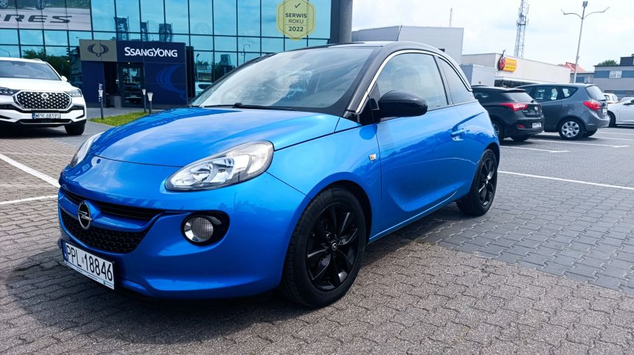 Opel Adam 1.2 Jam Bogata Opcja 2 kolorowy Serwis Gwarancja 5