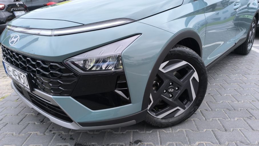 Hyundai Bayon 1,0 T-GDI 100KM, Smart + Design + Tech, salon PL, niski przebieg, Gwarancja 2