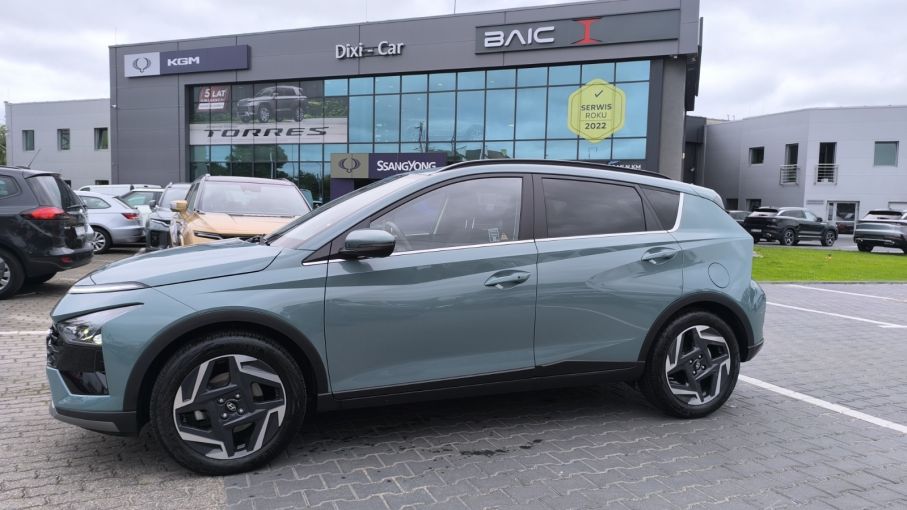 Hyundai Bayon 1,0 T-GDI 100KM, Smart + Design + Tech, salon PL, niski przebieg, Gwarancja 3