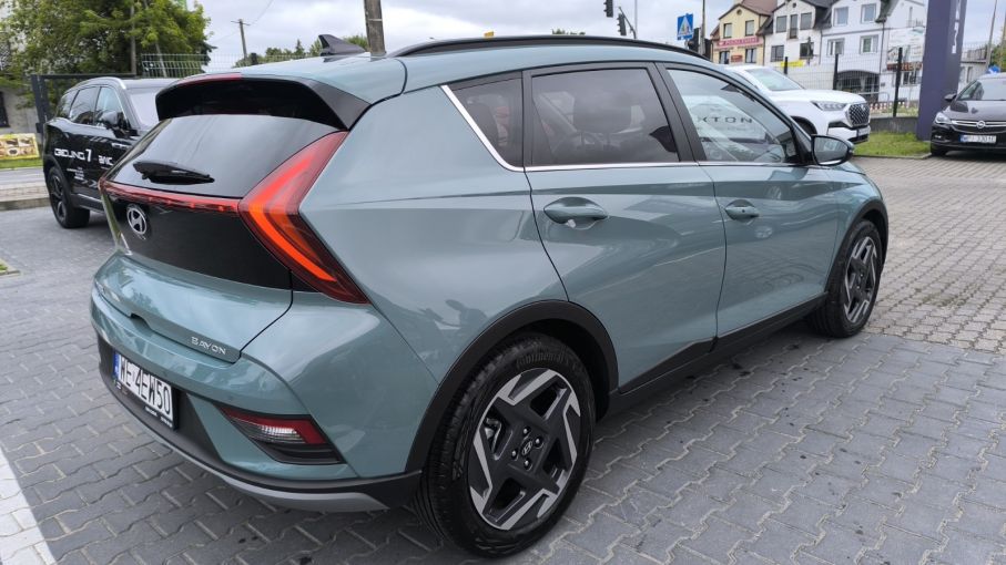 Hyundai Bayon 1,0 T-GDI 100KM, Smart + Design + Tech, salon PL, niski przebieg, Gwarancja 8
