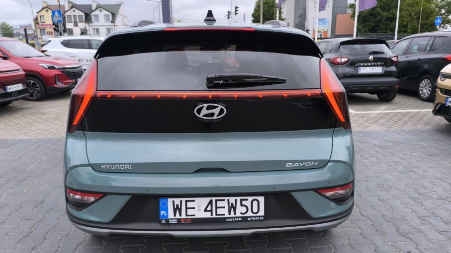 Hyundai Bayon 1,0 T-GDI 100KM, Smart + Design + Tech, salon PL, niski przebieg, Gwarancja 9
