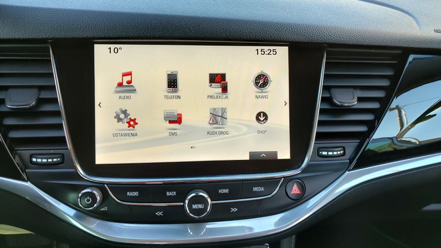 NOWA LOKALIZACJA Opel Astra V 1.4T Automat 150KM Skóra Serwis ASO Gwarancja 25