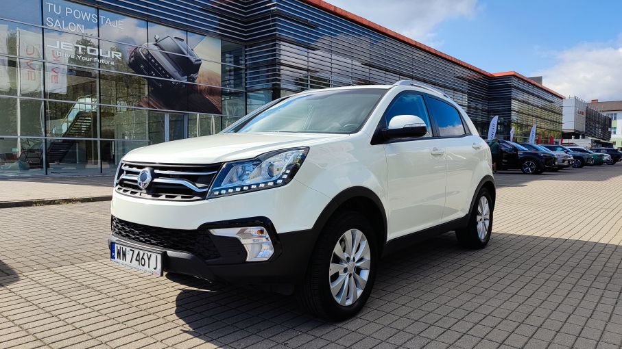 NOWA LOKALIZACJA SsangYong KGM Korando 2.0 + LPG Automat Serwis ASO rej.2018r Vat23%