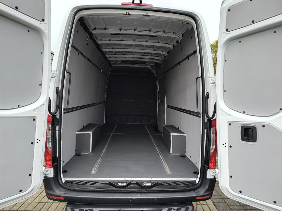 NOWA LOKALIZACJA Mercedes Sprinter 315CDI 150KM L4H2 maxdługi Blaszak kamery360 Vat23 9