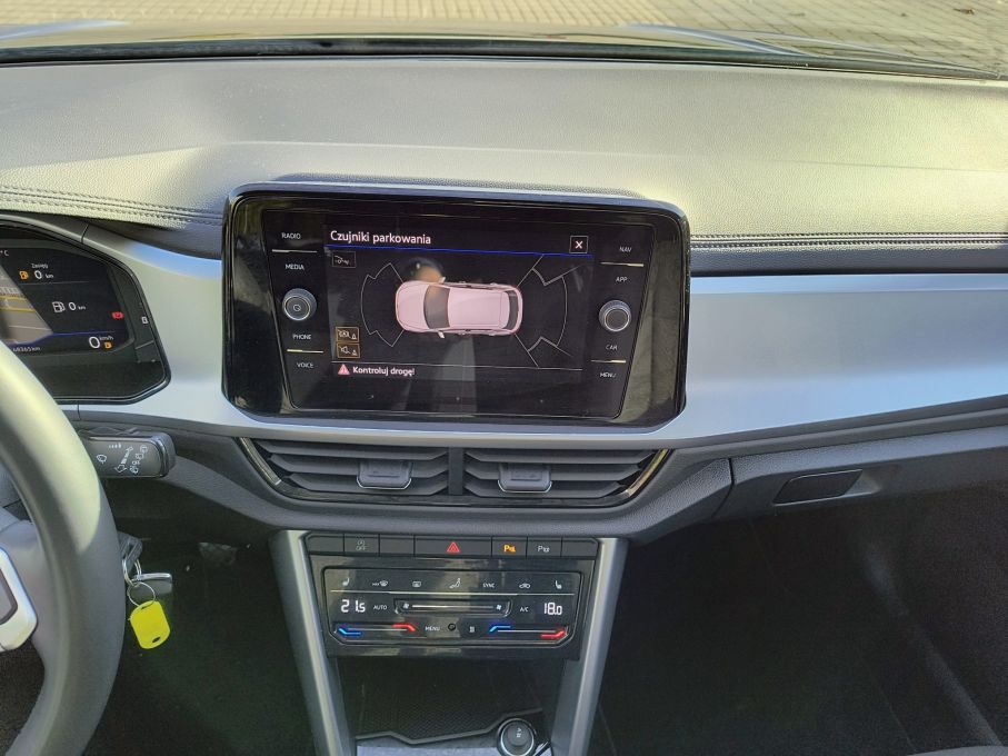 VW T-Roc 1,5 TSI 150KM Ledy,  Virtual Cockpit, WEBASTO,  Salon PL 19