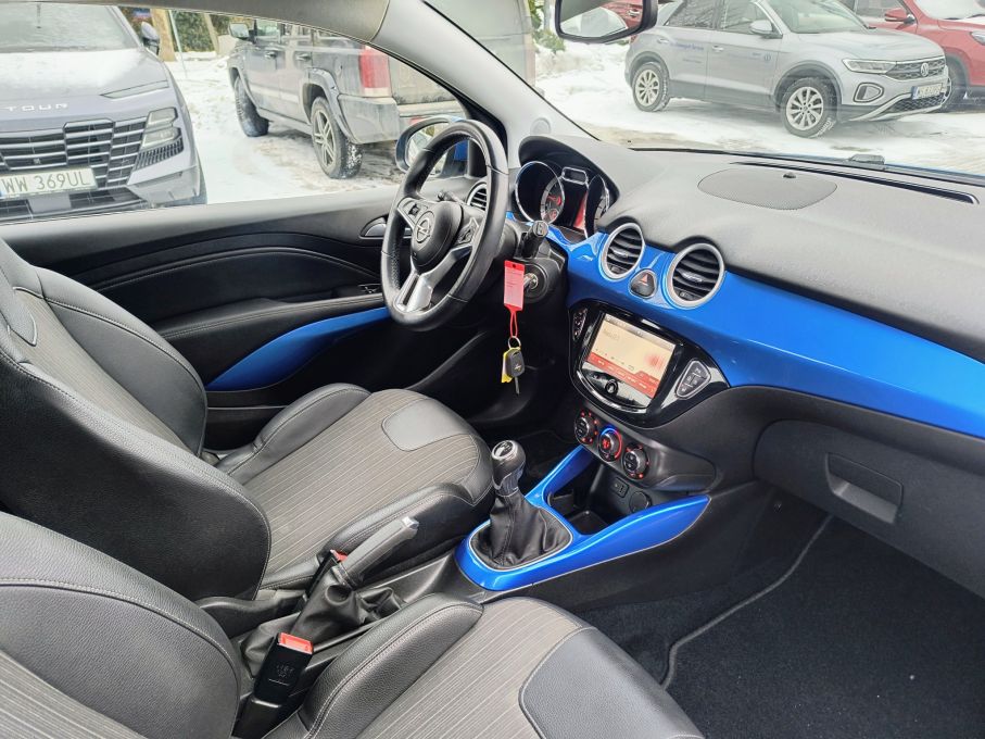 NOWA LOKALIZACJA Opel Adam 1.4 100KM Kolor Ekran pół-skóra Serwis ASO Gwraancja 14