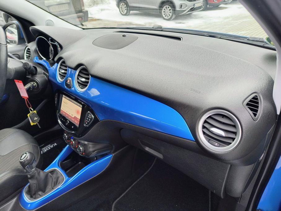 NOWA LOKALIZACJA Opel Adam 1.4 100KM Kolor Ekran pół-skóra Serwis ASO Gwraancja 17