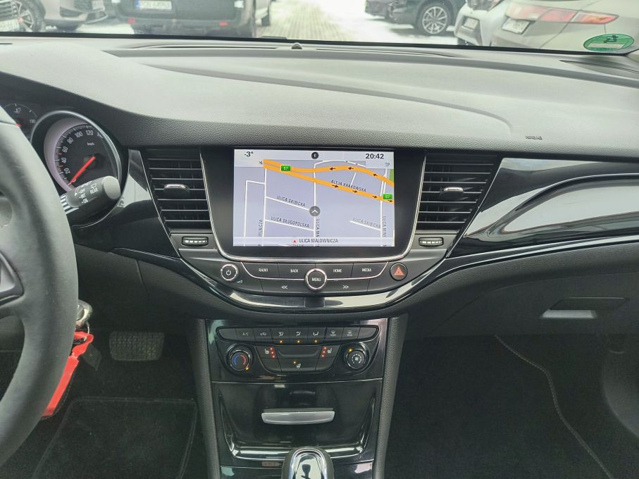 NOWA LOKALIZACJA Opel Astra K 1.4T 150KM Automat Skóra Navi Szyberdach Serwis 16