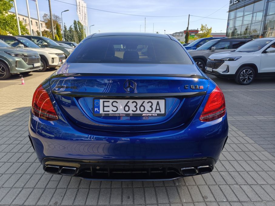 NOWA LOKALIZACJA Mercedes C63S 510KM Seden Piekny kolor Zamiana 5