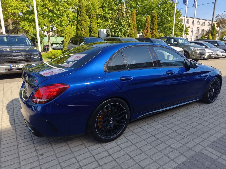 NOWA LOKALIZACJA Mercedes C63S 510KM Seden Piekny kolor Zamiana 7