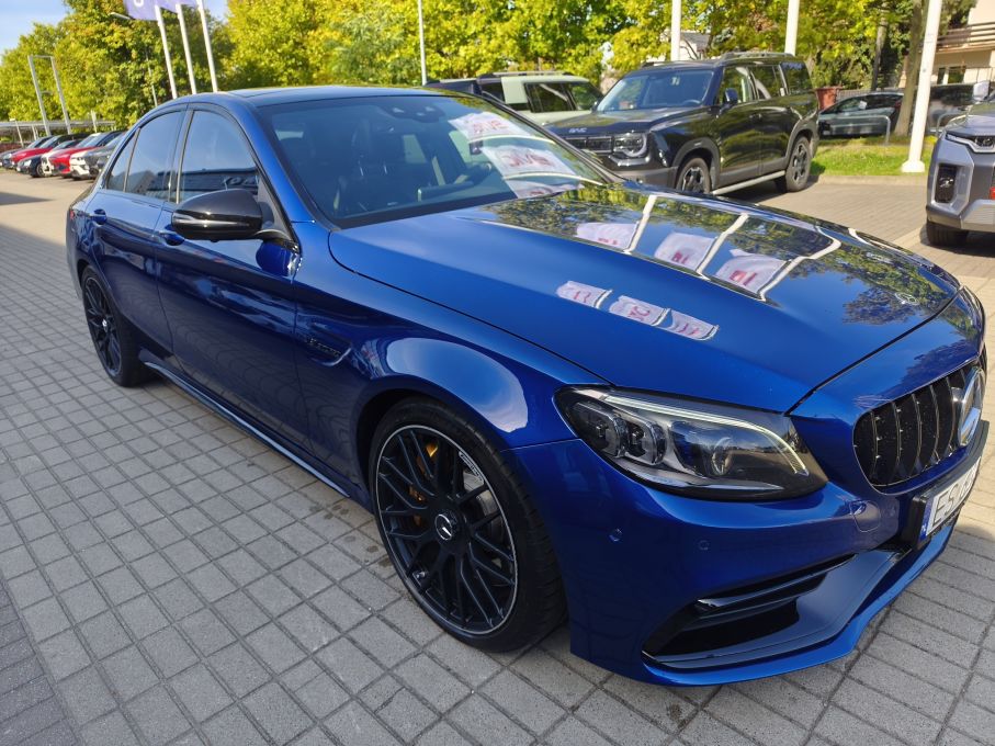 NOWA LOKALIZACJA Mercedes C63S 510KM Seden Piekny kolor Zamiana 8