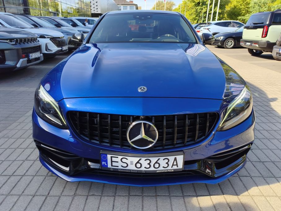 NOWA LOKALIZACJA Mercedes C63S 510KM Seden Piekny kolor Zamiana 9