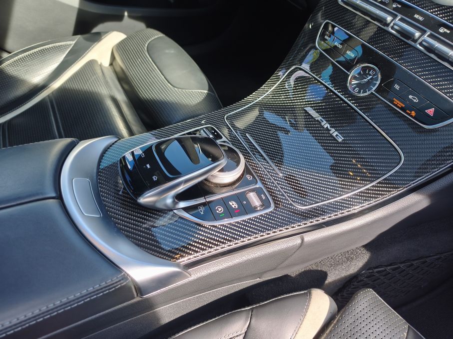 NOWA LOKALIZACJA Mercedes C63S 510KM Seden Piekny kolor Zamiana 18