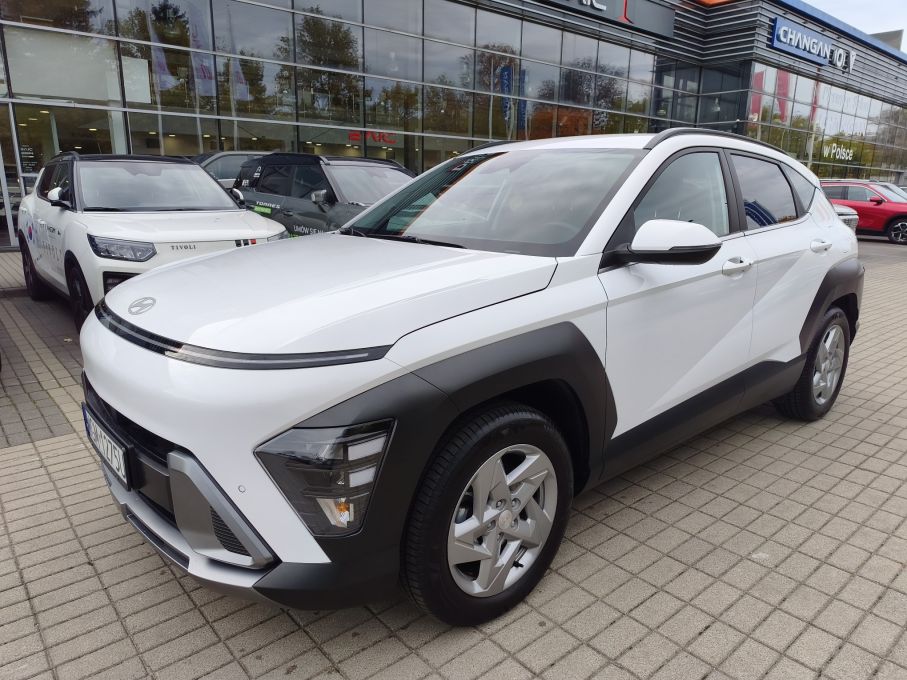 NOWA LOKALIZACJA Hyundai Kona 1.6T 138KM Executive perła SalonPL Gwarancja 2