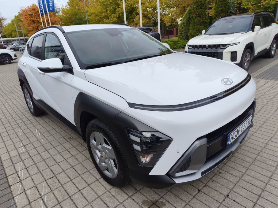 NOWA LOKALIZACJA Hyundai Kona 1.6T 138KM Executive perła SalonPL Gwarancja 8