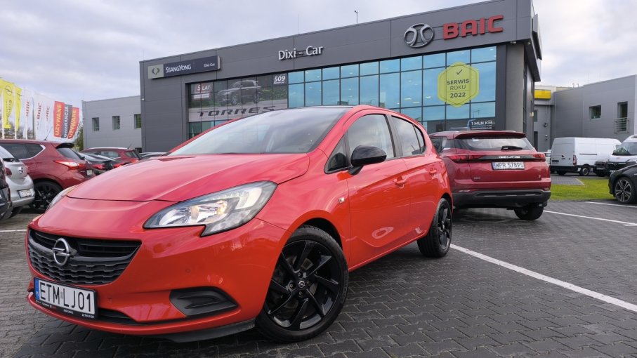 Opel Corsa E 1.0 Turbo 115 KM ColorEdition rej 2015 Nowy rozrąd + Serwis Gwarancja