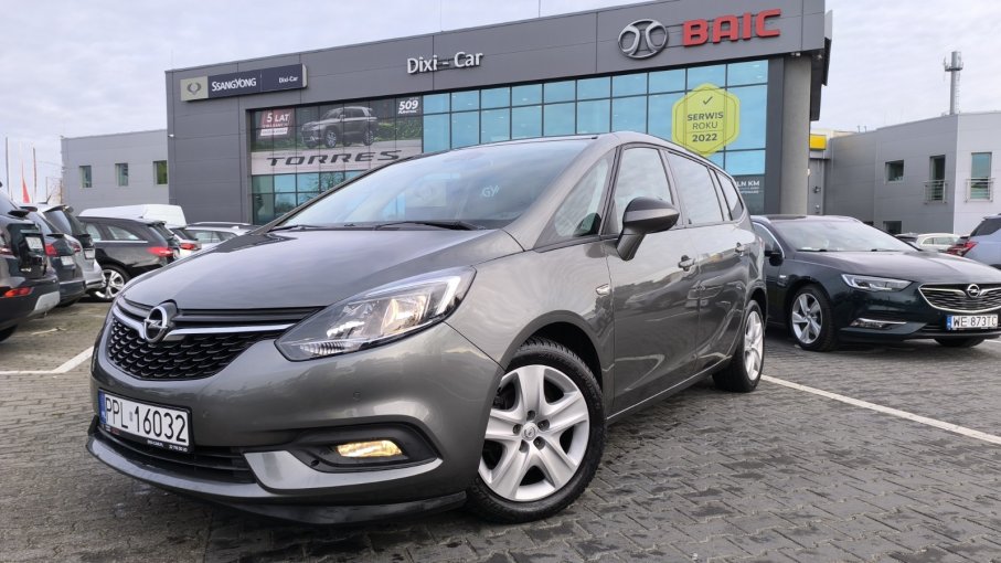 Opel Zafira C 1.4 T 140KM Kamera, instalacja LPG, 7 osób Gwarancja