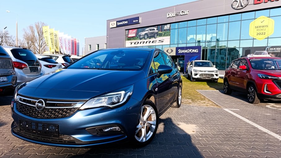 Opel Astra V Dynamic  1,4 Turbo 125KM Niski Przebieg