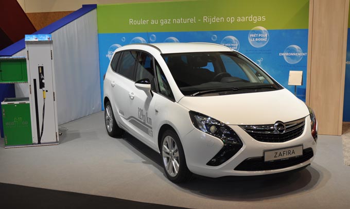 Opel Zafira Tourer CNG na Brussels Auto Show
