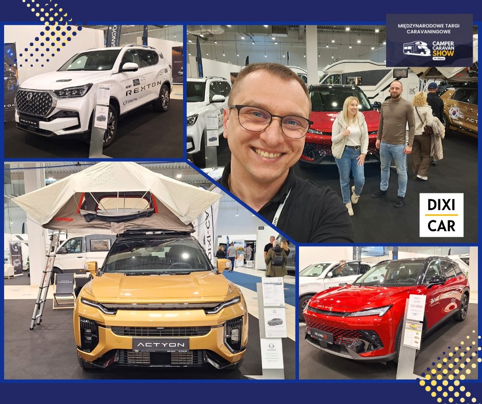 SsangYong KGM na Camper Caravan Show - Targach kamperów i przyczep kampingowych