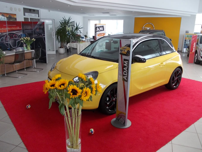 Opel Adam, premiera, salon Dixi-Car Radom